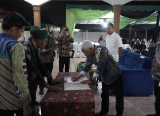 Bupati Asahan hadir Pelantikan Dan Upgrading HMI