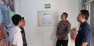 Pastikan Keamanan Logistik Pemilu 2024, Kapolres Natuna Cek Gudang KPU