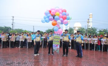 Bupati Asahan Pimpin Upacara Pembukaan Forkab Korpri Tahun 2023