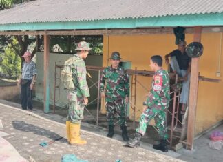 Progres Pengerjaan TMMD ke 118 Kodim 0318/Natuna Tinggal Tahap Finishing