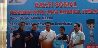 Pertamina Patra Niaga Gelar Donor Darah dan Khitanan Massal di Batam