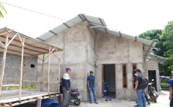 9 KK Asal Desa Pasir Merah Pindah ke Hunian Sementara