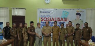 Wakil Bupati Asahan Ikuti Sosialisasi PTSL Tahun 2023