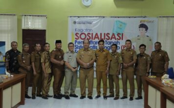 Wakil Bupati Asahan Ikuti Sosialisasi PTSL Tahun 2023