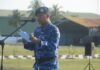 Danlanud Raden Sadjad Natuna Bacakan Amanat Panglima TNI Pada Upacara Bendera 17-an