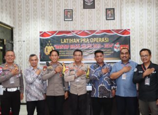 Polres Natuna Terus Matangkan Persiapan Pengamanan Pemilu 2024