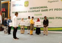PT Pegadaian Salurkan Bantuan CSR kepada Masyarakat Tanjungpinang