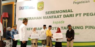 PT Pegadaian Salurkan Bantuan CSR kepada Masyarakat Tanjungpinang