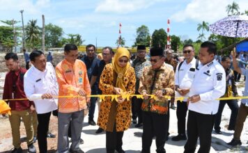 Gubernur Ansar Resmikan Jalan Akses Baru SMAN 1 Singkep Pesisir