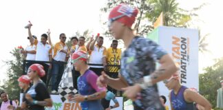 Gubernur Ansar Lepas Peserta Bintan Triathlon, Diikuti 500 Peserta dari 35 Negara