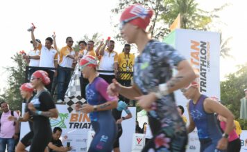 Gubernur Ansar Lepas Peserta Bintan Triathlon, Diikuti 500 Peserta dari 35 Negara