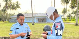Pomau Lanud Raden Sadjad Natuna Gelar Pekan Disiplin Gaktib