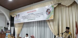 Bupati Safaruddin Buka High Level Meeting KLHS RPJPD Lima Puluh Kota 2025-2045