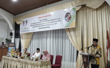Bupati Safaruddin Buka High Level Meeting KLHS RPJPD Lima Puluh Kota 2025-2045