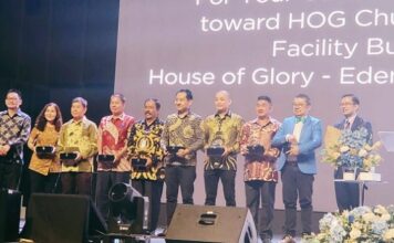Hadiri Peresmian Gereja HOG Batam, Cen Sui Lan Mengajak Rawat Moderasi Keberagamaan NKRI