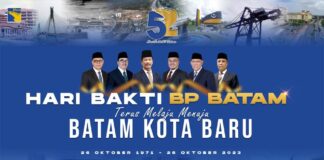 Hari Bakti BP Batam ke-52, Komitmen Dalam Menjadikan Batam Kota Baru