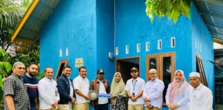 PT PIM Kembali Serahkan Bantuan Rumah Sehat Sederhana Untuk Warga Lingkungan