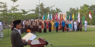 Parade Baju Adat Nasional dan Bendera Ikut Meriahkan Hari Sumpah Pemuda Ke-95