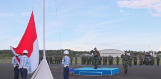 Lanud Raden Sadjad Natuna Laksanakan Upacara Hari Sumpah Pemuda Ke-95