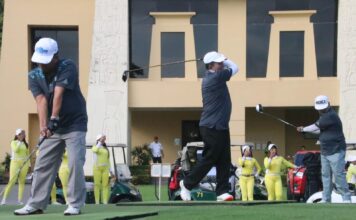 Ansar Tutup Turmament Golf Gubernur Cup 2023