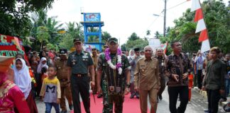 Bupati Sambut Tim Penilai Kampung Pancasila Kasad Award Lakukan Penilaian di Kabupaten Asahan