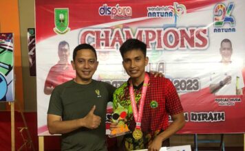 Personil Kodim 0318/Natuna Catat Sejarah Baru Dalam Kejuaraan Bupati Cup Natuna