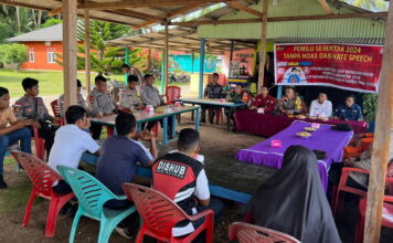 Kapolres Natuna Ajak Jajaran Polsek Bangun Sinergitas Untuk Pemilu Aman dan Damai