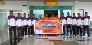 10 Orang Tim Jambore Potensi SAR Natuna Berangkat ke Cibubur