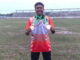 Wily Alfaizan Atlet Lingga Peraih 2 Mendali Mas Kejurda Atletik di Karimun