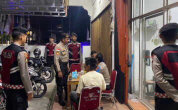 Polres Natuna dan Polsek Jajaran Intensifkan Patroli Kamtibmas Menjelang Pemilu dan Nataru 2024