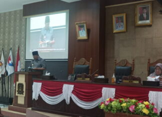 DPRD Anambas Gelar Paripurna Penyampaian Nota Keuangan RAPBD Tahun 2024