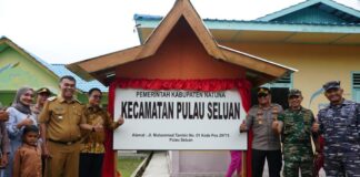 Pemkab Natuna Akan Bangun Fasilitas Kantor di Kecamatan Pulau Seluan dan Pulau Panjang