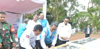 Gubernur Ansar Resmikan PLTS dan BPBL di Pulau Panjang, Batam