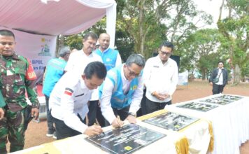 Gubernur Ansar Resmikan PLTS dan BPBL di Pulau Panjang, Batam
