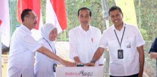 Padukan Konsep Alam, Budaya dan Manusia, Presiden Jokowi Groundbreaking Kantor BPJS Ketenagakerjaan di IKN