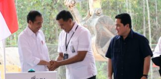 Padukan Konsep Alam, Budaya dan Manusia, Presiden Jokowi Groundbreaking Kantor BPJS Ketenagakerjaan di IKN