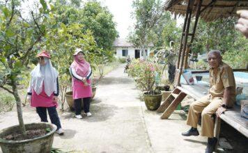 TP PKK Kabupaten Asahan Revitalisasi Taman Toga Rambate Rata Raya