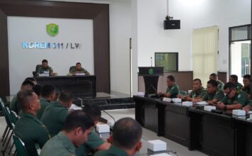 Korem 011/LW Dukung MoU TNI-AD Dengan PT BSI Kesejahteraan Prajurit