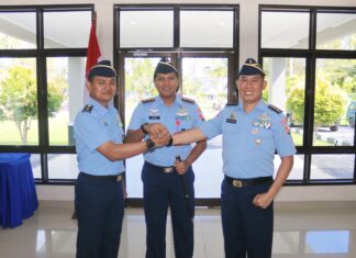 Danlanud RSA Natuna Pimpin Sertijab Kadisops