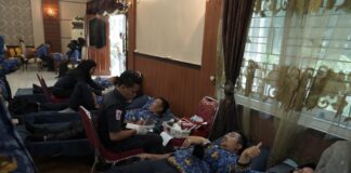 Meriahkan HUT Korpri Ke 52 DPK Korpri Asahan Gelar Aksi Donor Darah