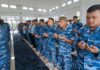 Lanud Raden Sadjad Natuna Gelar Sholat Ghoib dan Doa Bersama Atas Gugurnya Perwira-Perwira Terbaik TNI AU Dalam Tugas