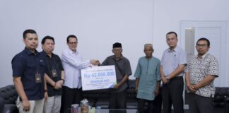 BPJamsostek Meulaboh Serahkan Santunan Kematian Kepada Ahli Waris Staff Umum Biro Rektorat UTU