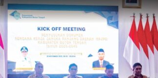 Pemerintah Kabupaten Buton Tengah Gelar Acara Kick-Off Meeting Rencana Pembangunan Jangka Panjang