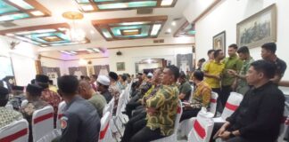 Kasubag TU Lapas Lhoksukon Hadiri Pisah Sambut Dandim 0103/Aceh Utara