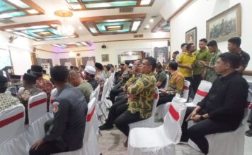 Kasubag TU Lapas Lhoksukon Hadiri Pisah Sambut Dandim 0103/Aceh Utara
