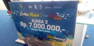 Menu Ikan Bonbon Anak Dare TP PKK Lingga Raih Juara 3 Lomba Masak Ikan Nasional