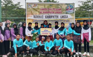 Tim SKJ SMP Negeri 10 Senayang Raih Juara II Lomba SKJ