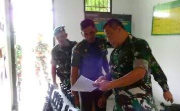 Cek & Verifikasi Kodim 0117/Atam, Danrem Hertantyawan: Persiapan Pergantian Dandim