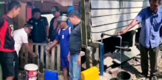 Kerja Nyata Cen Sui Lan, Desa Mentuda dan Posek Lingga Nikmati Program Air Bersih