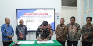 Pemkab Asahan Bersama KPUD Lakukan Penandatanganan NPHD Tahun 2024